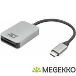 ACT USB-C kaartlezer voor SD en micro SD. SD 4.0 UHS-II