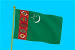 Vlag Turkmenistan 300x450 cm