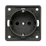 Berker Contactdoos 230V Inbouw Antraciet Mat