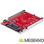 StarTech.com M.2 naar U.3 Adapter voor M.2 NVMe SSDs, PCIe M.2 Schijf naar 2.5inch U.3 (SFF-TA-1001)