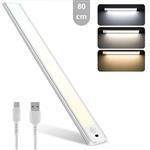 LED kastverlichting met sensor 80cm - 3 lichtkleurmodi (warmwit 3000K/koelwit 4000K/daglichtwit 6500