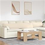 vidaXL Sofa Kussens 2 stuks Beige 200 x 40 cm Stof