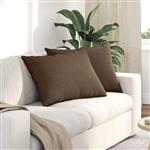 vidaXL Sofa Kussens 2 pcs Bruin 70 x 50 cm Stof