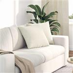 vidaXL Sofa Kussens 2 stuks Crème 45 x 45 cm Cordstof