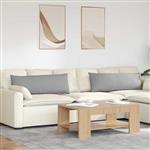 vidaXL Sofa Kussens 2 pcs Wolkengrijs 120 x 40 cm Stof