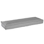 vidaXL Palletkussen voor bank Grijs 120 x 40 x 8 cm Oxford stof