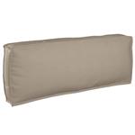 vidaXL Palletkussen voor rugleuning Taupe 120 x 40 x 12 cm Oxford stof