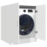 vidaXL Wasmachinekast 71x71,5x91,5 cm wit