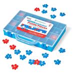 Alfabet puzzel stukjes - kleine letters (157 delig)