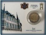 Luxemburg 2 Euro 2023 '175 Jr. Grondwet en Parlement Coincard