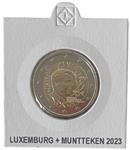 Luxemburg 2 Euro 2023 '25 Jaar Olympisch Comite' + Muntteken
