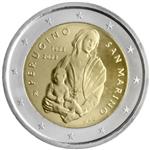 San Marino 2 Euro 2023 'Perugino' UNC