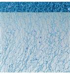 Blauwe Honeycomb Lint Glitter 5m