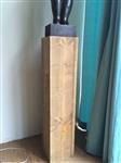 Steigerhouten robuuste zuil 1 meter hoog