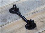 Haak, voor deuren of ramen, staldeur haken, antieke deur beveiliging, 10,5 cm