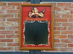 Klassiek Wandbord Hout - Wine Selection - 3D