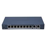 Hikvision DS-3E1310HP-EI(B) Hikvision, 100Mbit managed poe switch 8 poorten