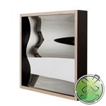 Lachspiegel 50x50cm vierkant