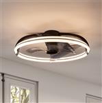 Plafondventilator met Verlichting - 74cm - Dimbaar - Afstandsbediening - Extra Warmwit en Koelwit - 