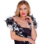 Zwart Witte Boa 1,8m