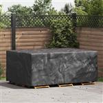 vidaXL Hoes voor tuinmeubelen Zwart 210 x 130 x 70 cm 600D