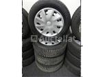 4 Winterbanden op Michelin Alpin plaatwerkvelgen - 195/65 R15