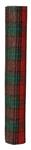 Decostof Tafelloper Tartan Schotse ruit Rood Groen polyester Dessin C 200cm x 35cm