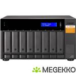 QNAP TL-D800S behuizing voor opslagstations 2.5/3.5  HDD-/SSD-behuizing Zwart, Grijs
