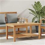 vidaXL Salontafel Bruin 90 x 50 x 45 cm Massief teakhout