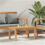 vidaXL Salontafel Bruin 70 x 40 x 36 cm Massief teakhout