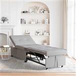 vidaXL Sofa Bed Grijs 194 x 67 x 37 cm Stof