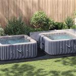 vidaXL Zwembad Grondzeil Zwart 500 x 250 cm Niet-geweven Stof