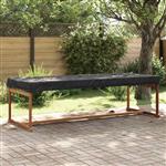 vidaXL Hoes voor tuinmeubelen 242 x 102 x 15 cm 420D Oxford Stof