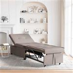 vidaXL Slaapbank Taupe 194 x 50 x 82 cm Multiplex