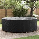 vidaXL Hoes voor tuinmeubelen Zwart 279 x 279 x 85 cm 600D stof