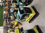 Ammann APR30/60 dieseltrilplaat met wielstel en elektrische start Wacker dpu3060