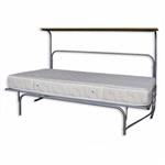 Opklapbed met dwarsgespannen spiraalbodem 140X200