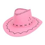Cowgirl Hoed Roze Borduursel