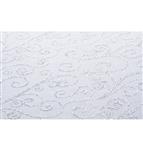 Witte Tafelloper Glitters 5M 36cm