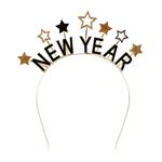 Happy New Year Haarband Sterren