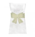 Ivoorkleurige Stoel Strik 19cm 6st