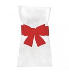 Rode Stoel Strik 19cm 6st