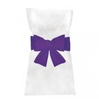 Paarse Stoel Strik 19cm 6st