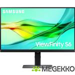 Samsung ViewFinity S6 LS24D600UAUXEN 24  Quad HD 100Hz USB-C 90W IPS Monitor