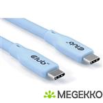 Club3D USB4 Gen 3x2 20Gbps 240W USB Type-C 2m Blauw