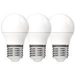 LED Lampen E27 - Globe Ø 4.5 cm - Warm wit licht - 4.5W vervangt 40W - 3PACK