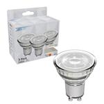 LED Spot GU10 - 345 lumen - Koelwit 4000K - 4W vervangt 50W - 3 Stuks