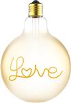 DecoDim Mega LED Lamp met tekst E27 - Love - Dimbaar extra warm wit - Globe