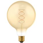 DecoDim LED Lamp Goud E27 - XXL Ø 12.5 cm - Dimbaar - Extra warm wit - 5W (25W)