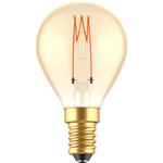 LED Lamp goud E14 - Gloeilamp design - Dimbaar extra warm wit - 1800K